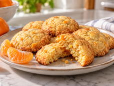 sin azucar, sin harina y sin freir: como hacer galletitas de mandarina humedas por dentro y crujientes por fuera