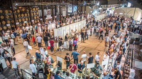 La primera edición de la Expo Vinos & Negocios en Mendoza, durante el año pasado. -Gentileza