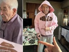 Tiene 88 años, modeló la ropa de su nieta y se volvió viral: el tierno video que conquistó las redes.