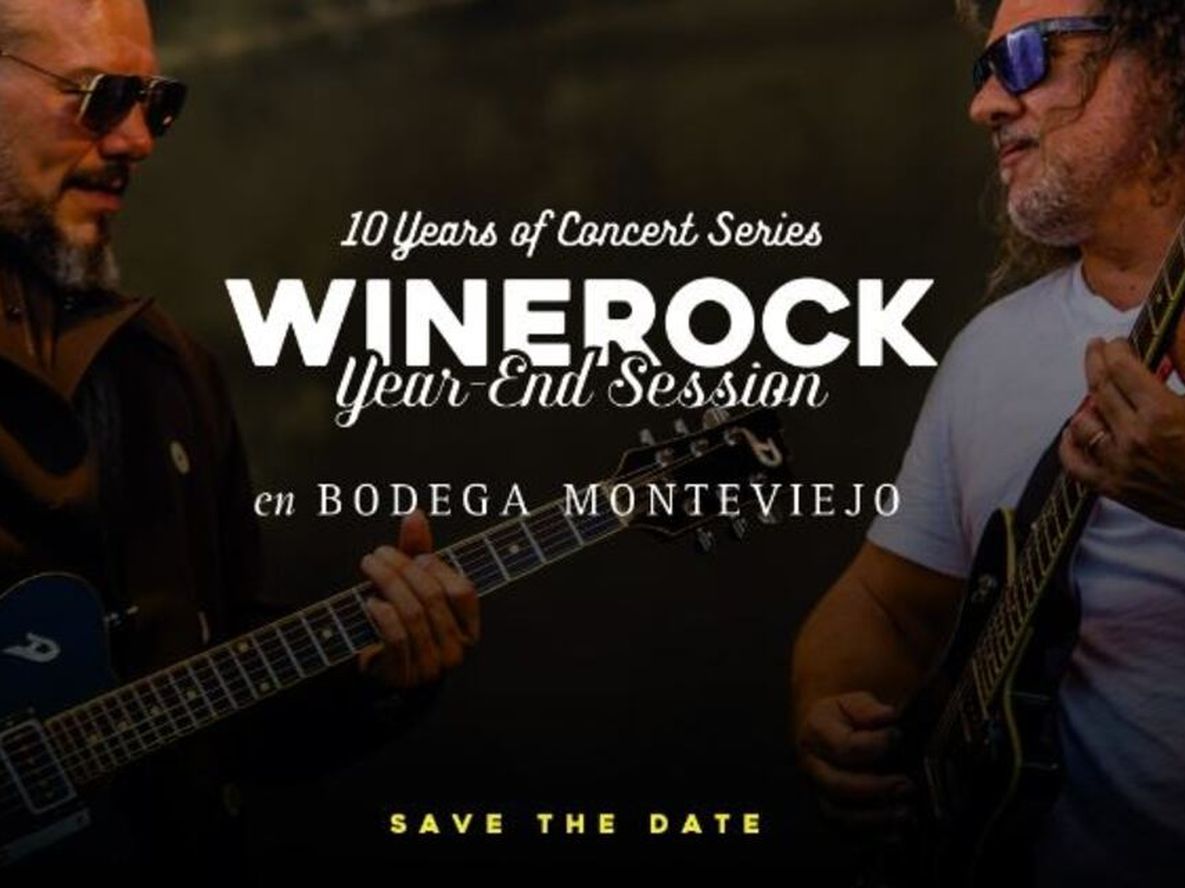 Wine Rock Year End Session: ¡tu copa, la montaña y mucho rock!