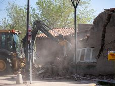 Demolición de un aguantadero en Guaymallén. Archivo/Imagen ilustrativa&nbsp;