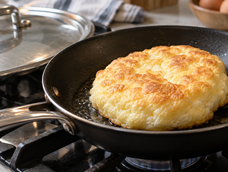 pan nube de queso en sarten: como hacerlo con pocos ingredientes y en menos de 5 minutos